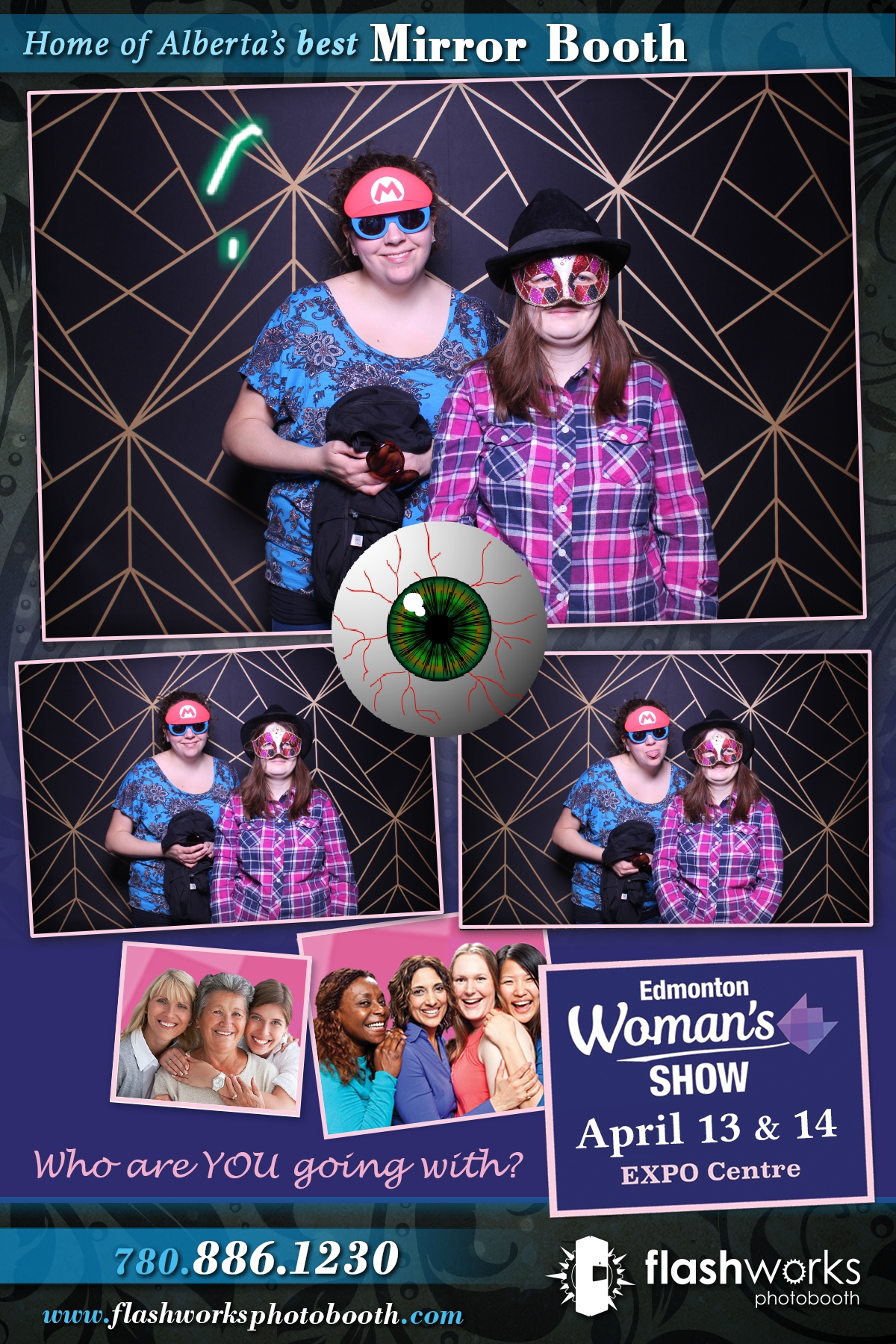 Spring Edmonton Woman's Show 2019 | View more photos from the event at gallery.flashworksphotobooth.com/u/FlashworksPhotoboothInc/Spring-Edmonton-Womans-Show-2019